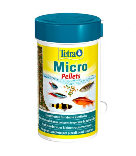 TETRA Micro Pellets 100 ml pokarm dla rybek tropikalnych pellet