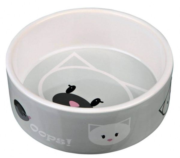 TRIXIE Miska Ceramiczna Dla Kota Mimi, 0,3 l/12 cm