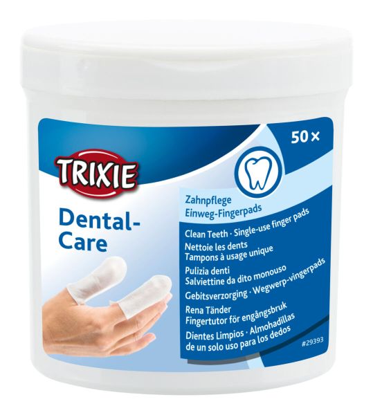 TRIXIE Dental Care czyste zęby nakładki na palce 50 szt