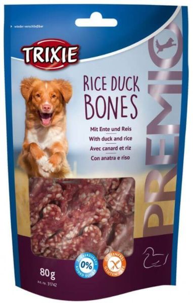 TRIXIE PREMIO Kości Z Kaczką I Ryżem 80 g