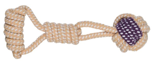 TRIXIE Piłka sznurowa z uchwytem, 6 cm/23 cm
