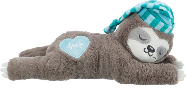 TRIXIE Junior Leniwiec zabawka z bijącym sercem dla szczeniąt 34 cm