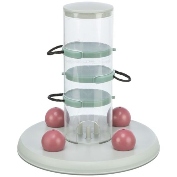 TRIXIE Cat Activity Gambling Tower zabawka edukacyjne dla kota 25×27 cm plastik