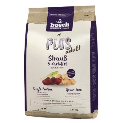 BOSCH Plus Struś &amp; Ziemniak 25 kg (2 x 12,5 kg)