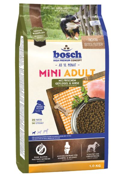 BOSCH Mini Adult drób i proso 1 kg