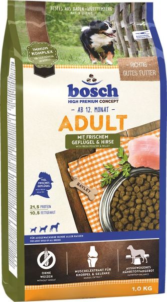 BOSCH Adult drób i proso 1 kg