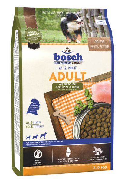BOSCH Adult drób i proso 3 kg