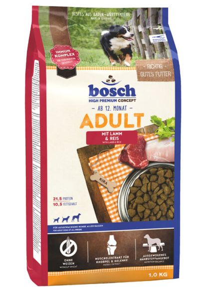 BOSCH Adult jagnięcina z ryżem 1 kg