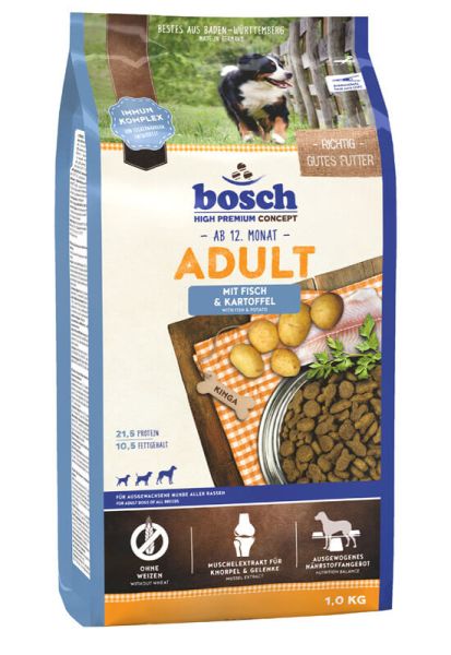 BOSCH Adult ryba z ziemniakami 1 kg