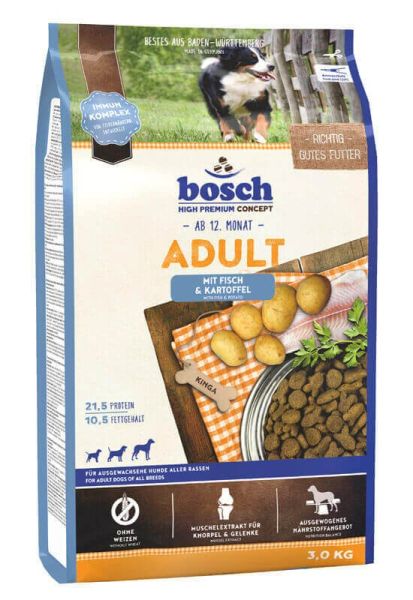 BOSCH Adult ryba z ziemniakami 3 kg