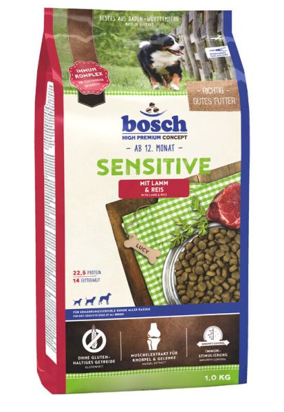 BOSCH Sensitive jagnięcina i ryż 1 kg