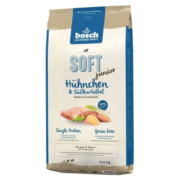 BOSCH Soft junior kurczak &amp; bataty 12,5 kg