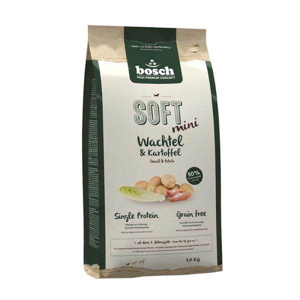 BOSCH Soft mini przepiórka i ziemniak 1 kg