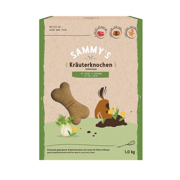 BOSCH SAMMY’S Przysmaki kostki ziołowe dla psa 1 kg