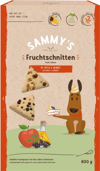 BOSCH SAMMY’S Fruit Slices Owocowe Trójkąty 800 g