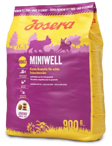 JOSERA Dog Miniwell 900g dla małych ras