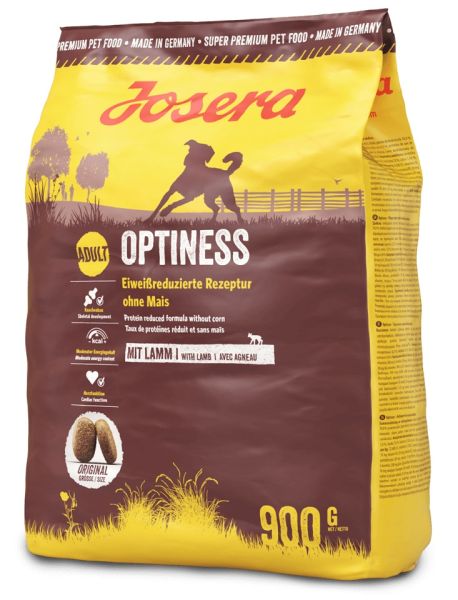 JOSERA Dog Optiness z jagnięciną dla wrażliwych psów 900 g