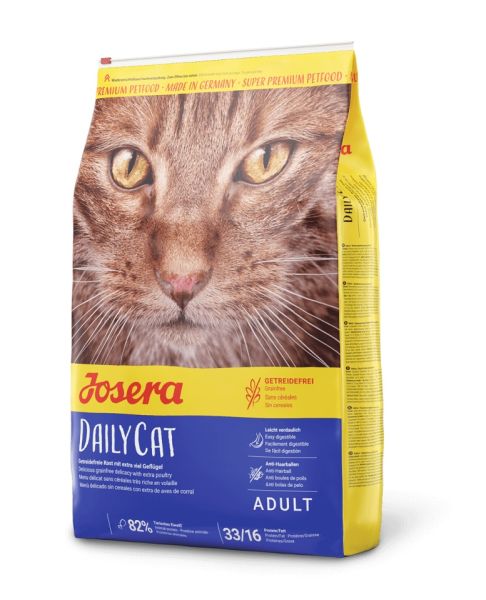 JOSERA Daily Cat 10 kg bezzbożowa karma dla dorosłych kotów