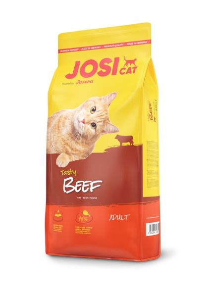 JOSERA JosiCat Tasty Beef 18 kg sucha karma z wołowiną dla kotów