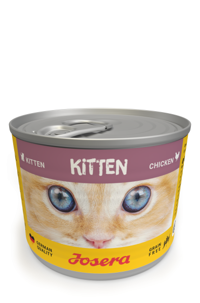 JOSERA Kitten Kurczak mokra karma dla kociąt puszka 200g