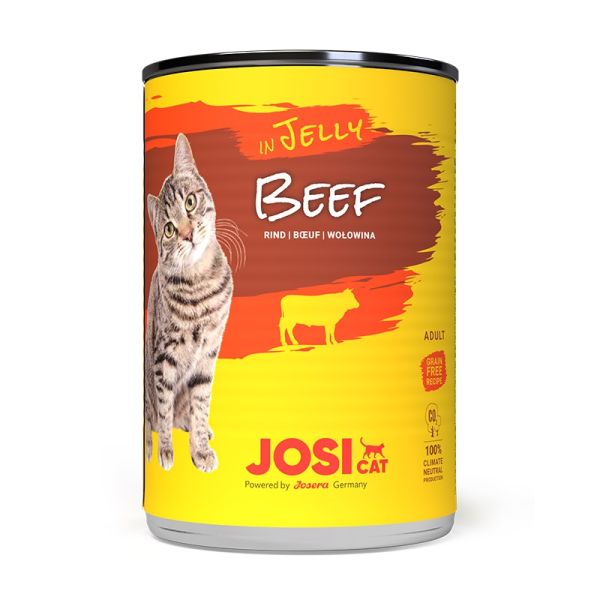 JOSERA JosiCat Wołowina w galaretce 400g dla dorosłego kota