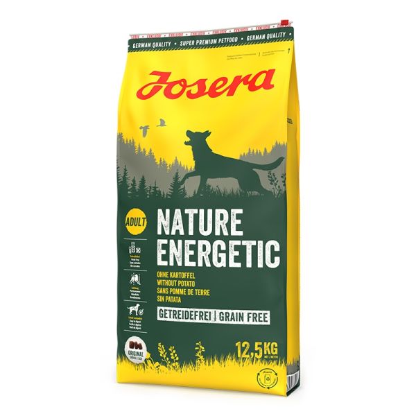 JOSERA Nature Energetic 12,5kg dla dorosłych aktywnych psów