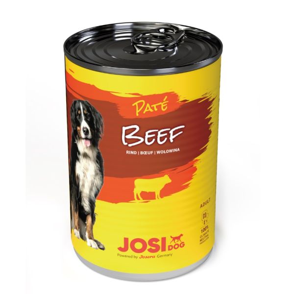 JOSERA JosiDog Pasztet z wołowiny 400g dla dorosłych psów