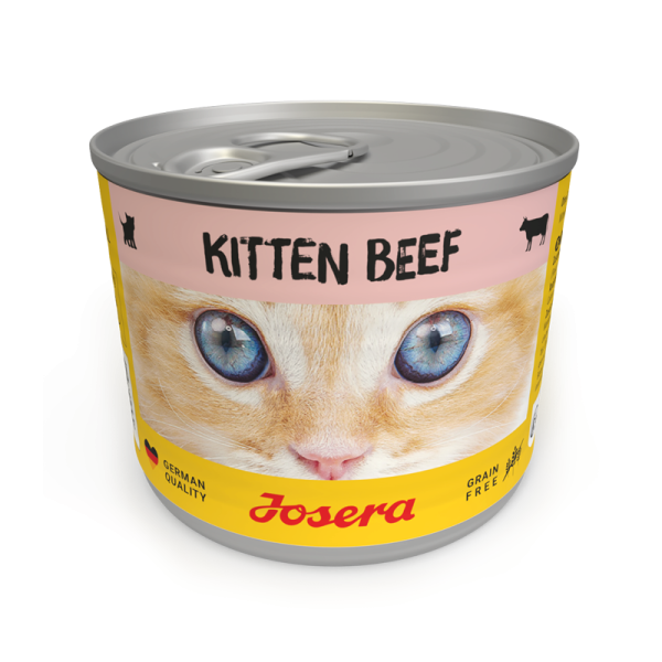 JOSERA Kitten Wołowina mokra karma dla kociąt puszka 200g