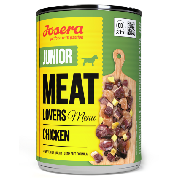 JOSERA Meat Lovers Junior Menu Kurczak dla szczeniąt 400g