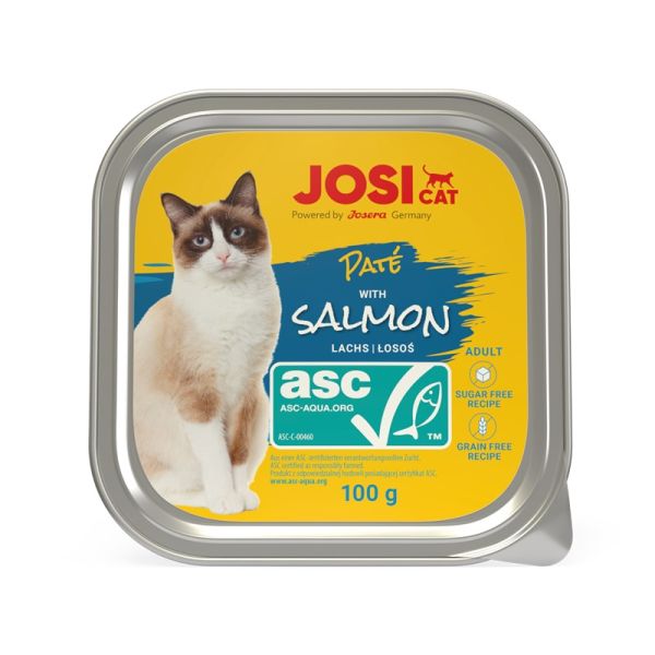 JOSERA JosiCat Pasztet z łososiem dla kota 100g