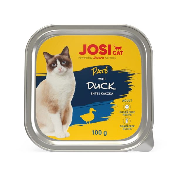 JOSERA JosiCat Pasztet z kaczką dla kota 100g