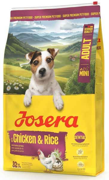 JOSERA Mini Adult Chicken Rice 10kg dla psów małych ras