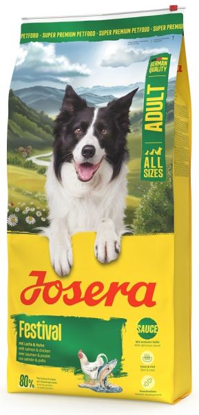 JOSERA Festival 12,5kg dla wybrednych psów z pysznym sosem