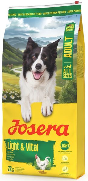 JOSERA Light Vital 12,5kg dla psów wspomagająca kontrolę masy ciała