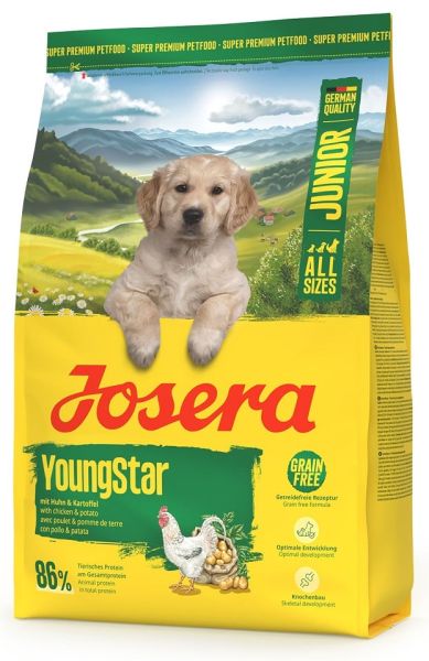JOSERA YoungStar 3kg bezzbożowa karma dla szczeniąt