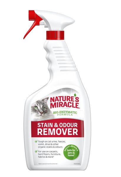 NATURE'S MIRACLE Stain&amp;Odour Remover Cat 709 ml
