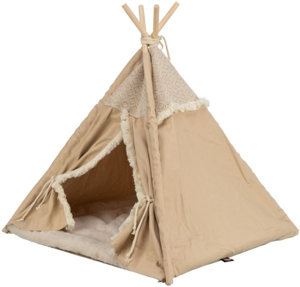 TRIXIE Boho Tipi legowisko zamknięte dla psa lub kota