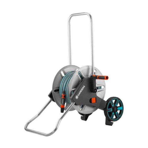 GARDENA Wózek na wąż AquaRoll M Metal - zestaw Classic