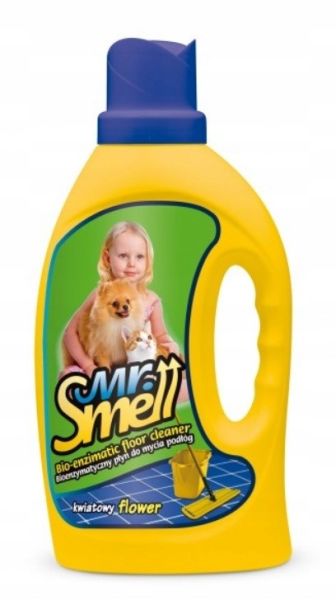 MR SMELL PŁYN DO MYCIA PODŁÓG  KWIATOWY 1 L.