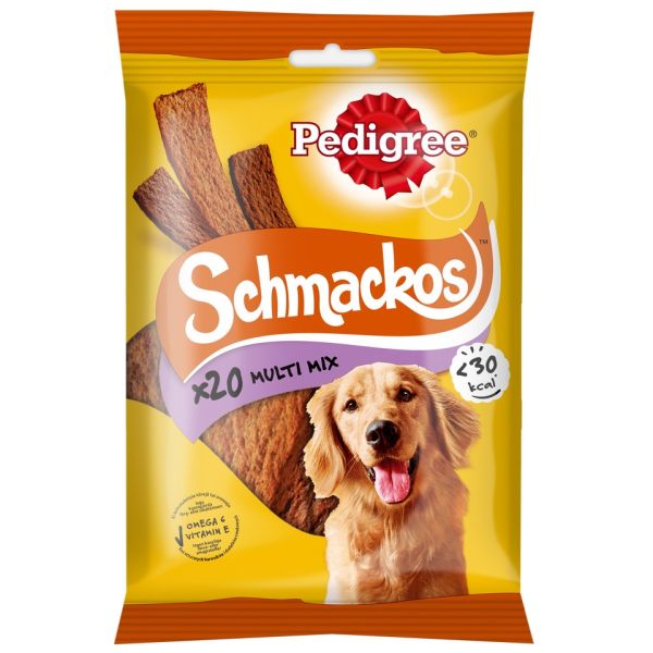 PEDIGREE Schmackos Multi Mix 144g przysmaki w formie pasków dla psa z wołowiną