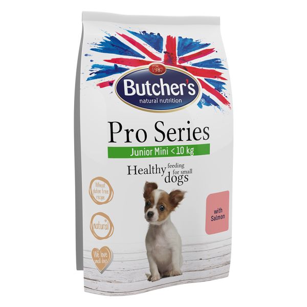 BUTCHER'S ProSeries Junior Mini z łososiem 800g