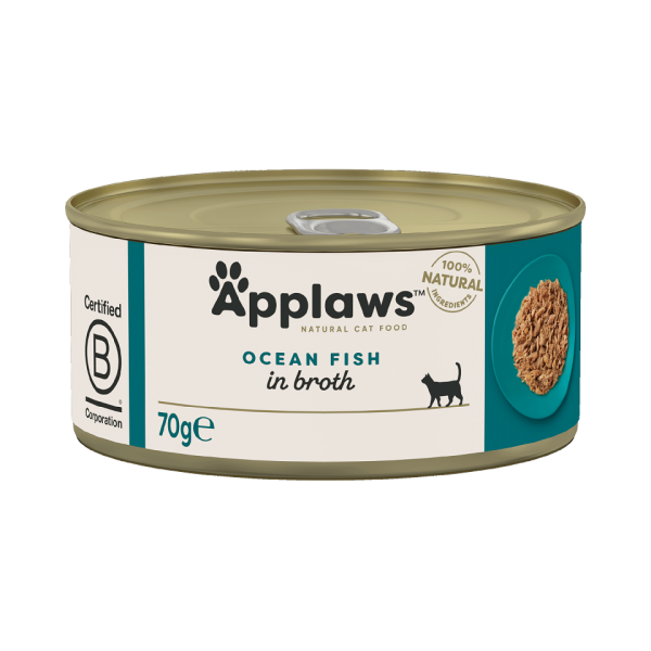 APPLAWS Cat Adult Ocean Fish in Broth ryba oceaniczna w bulionie 70 g