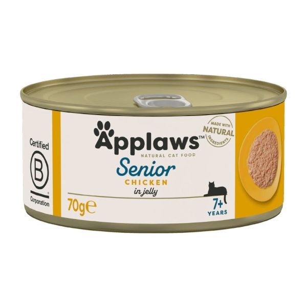 APPLAWS Cat Senior Chicken in Jelly kurczak w galaretce dla starszych kotów 70 g