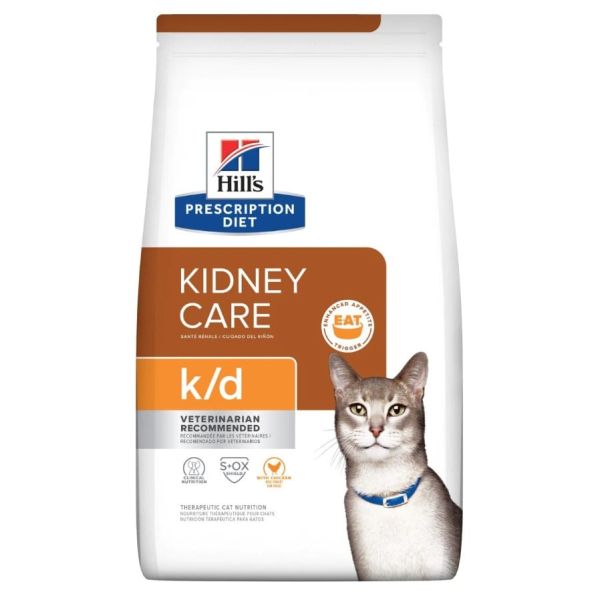 HILL'S Prescription Diet Cat K/D Kidney Care 3 kg dla kotów z chorymi nerkami