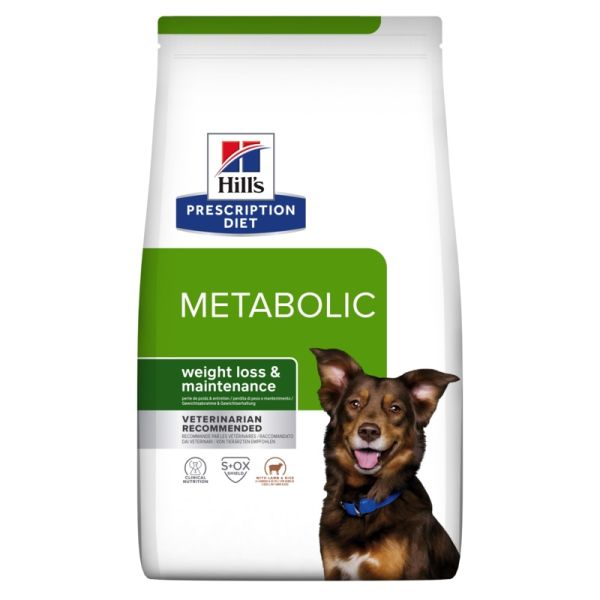 HILL'S Prescription Diet Canine Metabolic Lamb &amp; Rice 12 kg