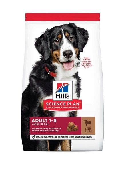 HILL'S Science Plan Canine Adult Large Breed Lamb&amp;Rice karma dla psów dużych ras z jagnięciną i ryżem 14 kg