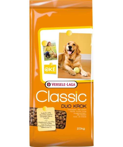 VERSELE-LAGA Classic Duo Krok Karma dla dorosłego psa 20 kg