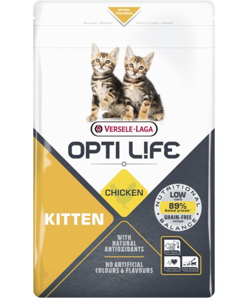 VERSELE-LAGA Opti Life Kitten Chicken 2.5 kg dla kociąt