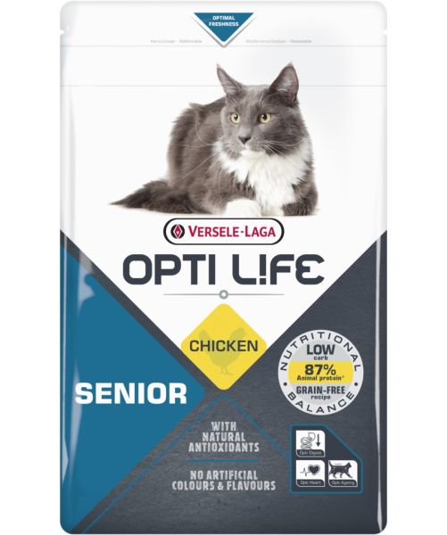 VERSELE-LAGA Opti Life Cat Senior Chicken 1 kg dla kotów seniorów