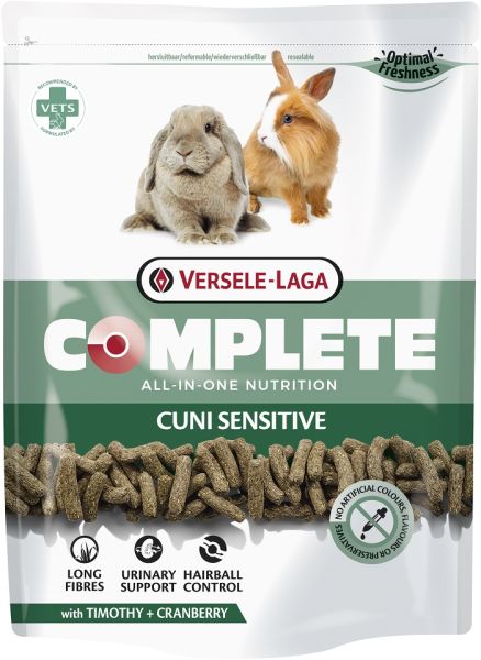 VERSELE-LAGA Pokarm dla królików miniaturowych Cuni Sensitive Complete 500g